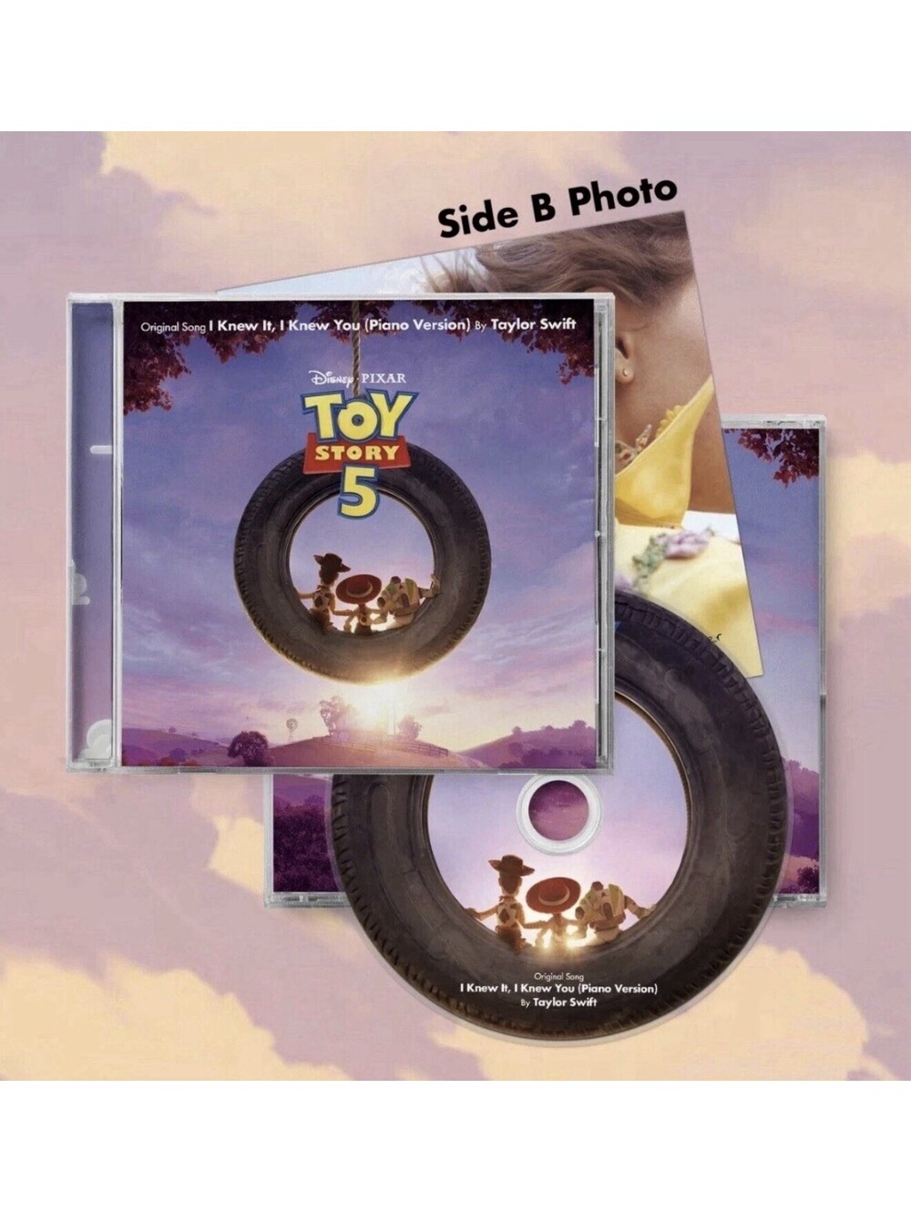 Taylor Swift “I KNEW IT, I KNEW YOU” Toy Story 5 - 3 CD Set - Limited Ed